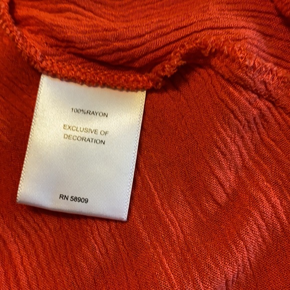 C&V ORANGE TOP - Picture 5 of 5